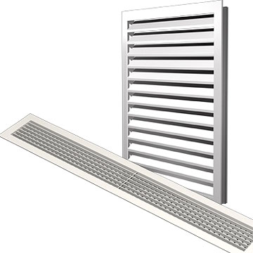 Air Discharge Louvers – Buy Louvers Online and Save!
