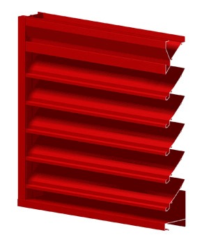 Extruded Drainable Louvers
